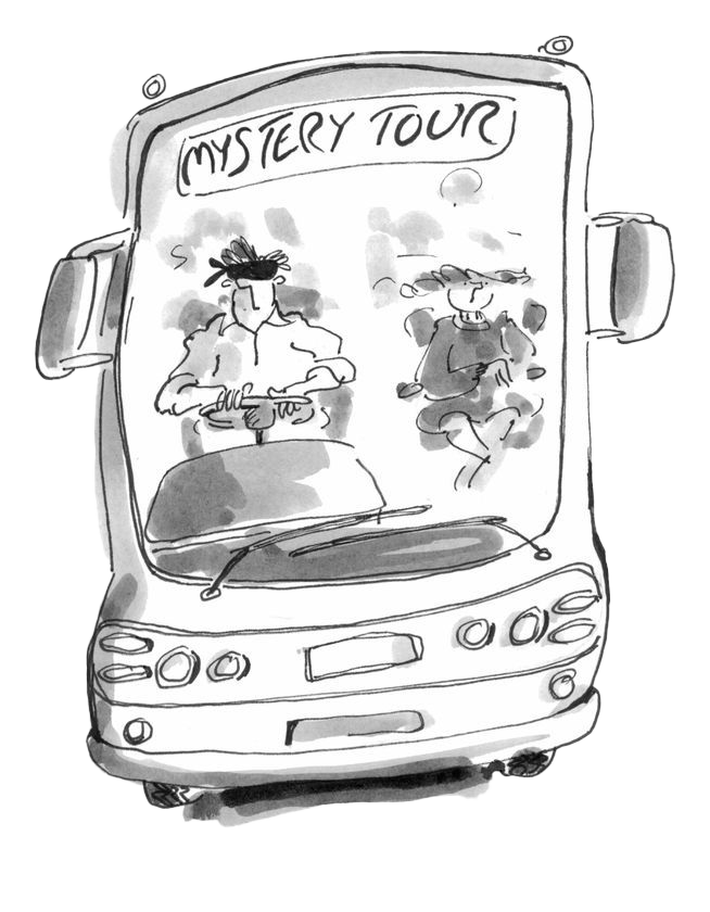 Our 1st Mystery Tour - Destination: TOP SECRET