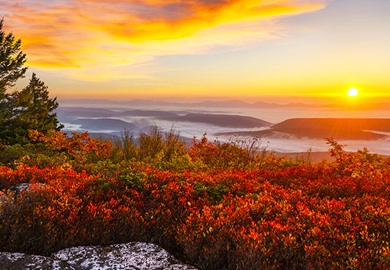 Heavenly photo of West Virginia