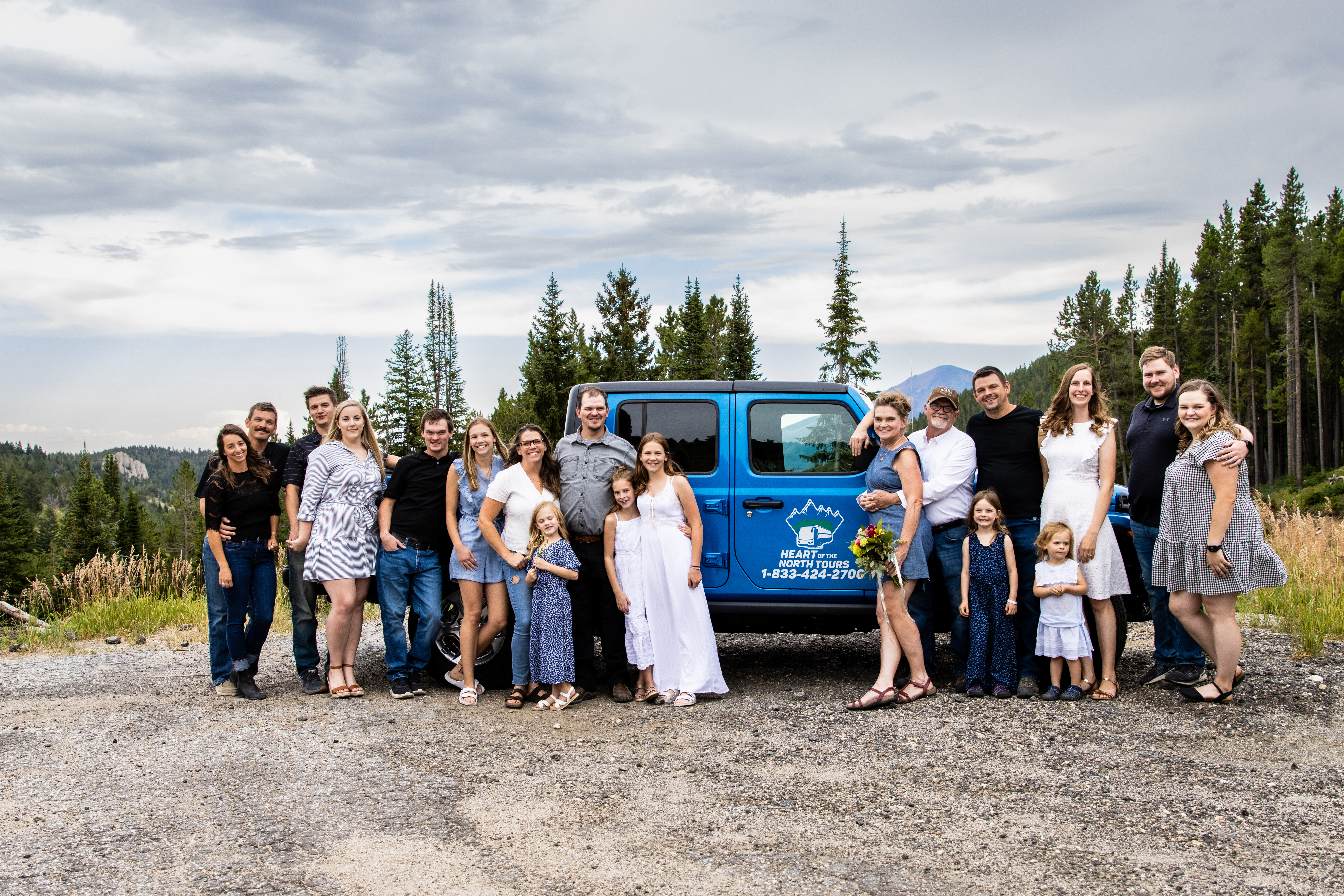 Mike, Barb, our 6 children, significant others and our growing brood of grandchildren!
